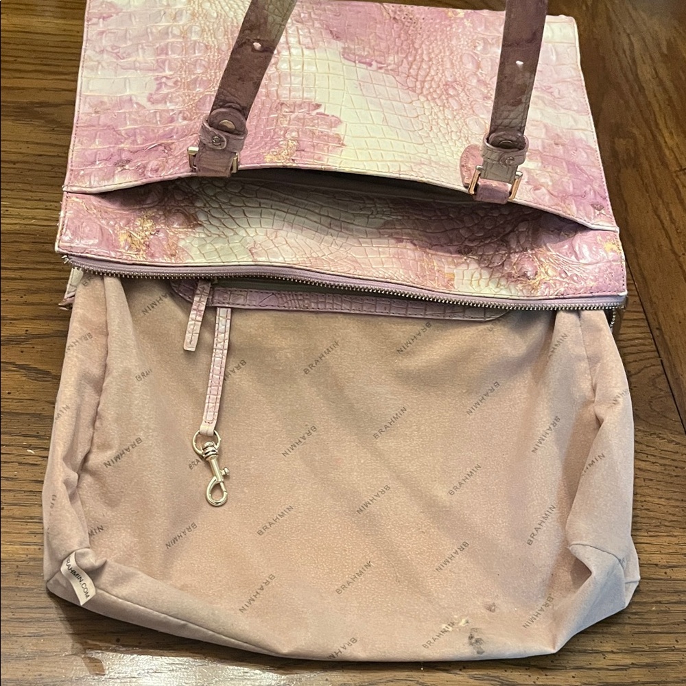 Brahmin Misha Melbourne Tote‎ in Lilac - Picture 11 of 16